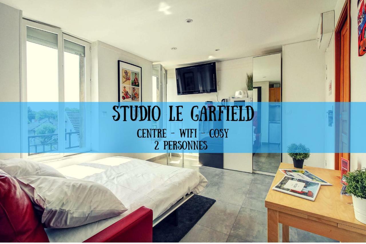 Studio Le Garfield Topdestination-Dijon Apartment Bagian luar foto